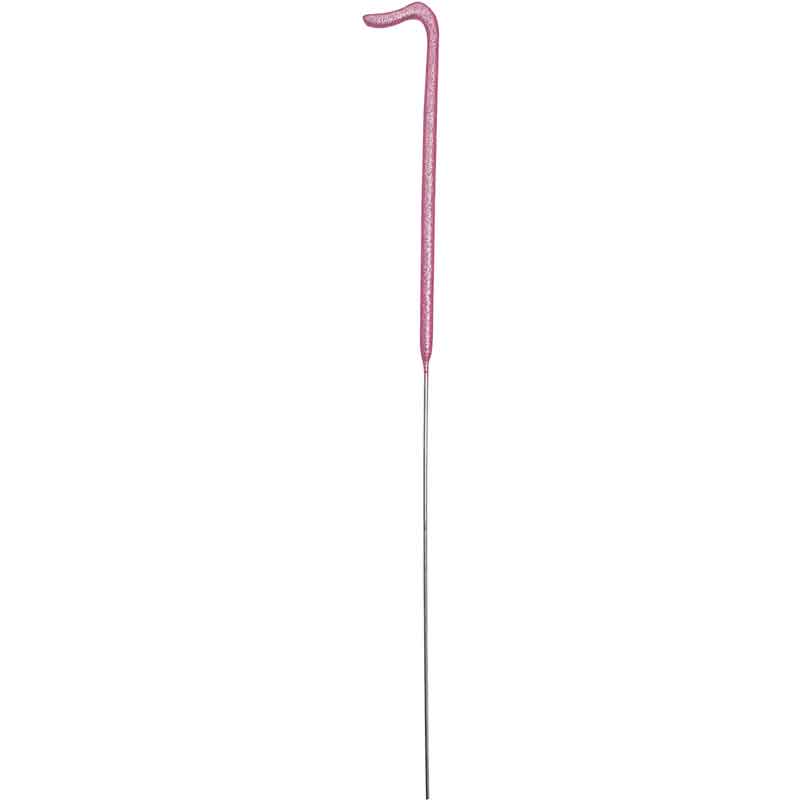 7in NUMERAL 1 PINK GLITZ SPARKLER