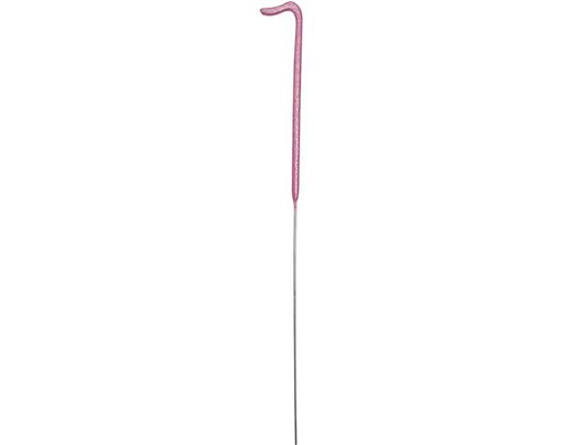 7in NUMERAL 1 PINK GLITZ SPARKLER