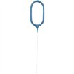 7IN NUMERAL 0 BLUE GLITZ CAKE SPARKLER