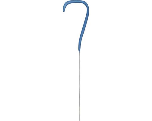 7IN NUMERAL 7 BLUE GLITZ CAKE SPARKLER