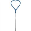 7in HEART SHAPE BLUE GLITZ SPARKLER