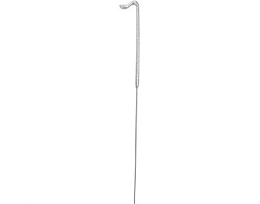7in NUMERAL 1 SILVER GLITZ SPARKLER