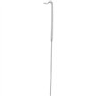 7in NUMERAL 1 SILVER GLITZ SPARKLER