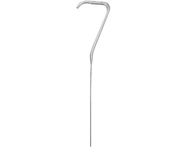 7in NUMERAL 7 SILVER GLITZ SPARKLER
