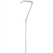 7in NUMERAL 7 SILVER GLITZ SPARKLER
