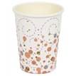 8PK 9oz SPARKLING FIZZ ROSE GOLD CUPS