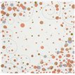 16PK SPARKLING FIZZ ROSE GOLD NAPKINS