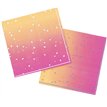 16PK ROSE GOLD OMBRE PAPER NAPKINS
