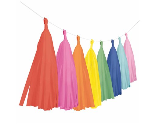 HOORAY TASSEL GARLAND