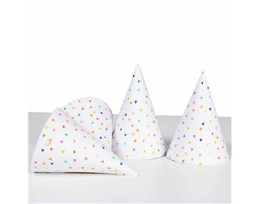 6PK HOORAY HATS