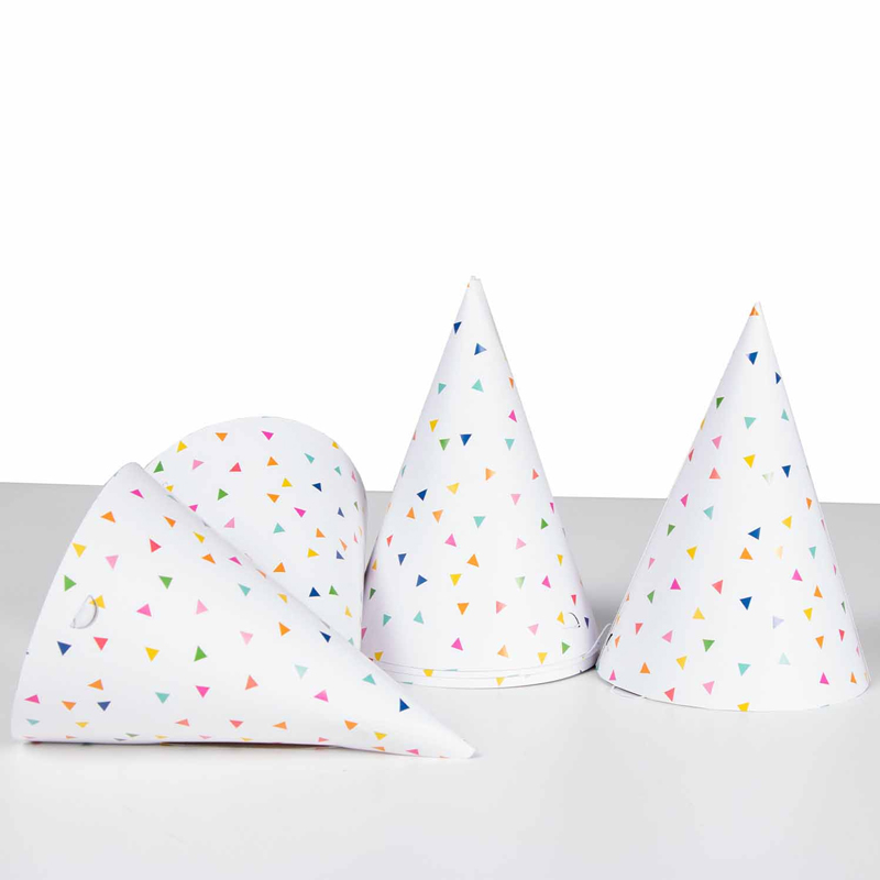 6PK HOORAY HATS