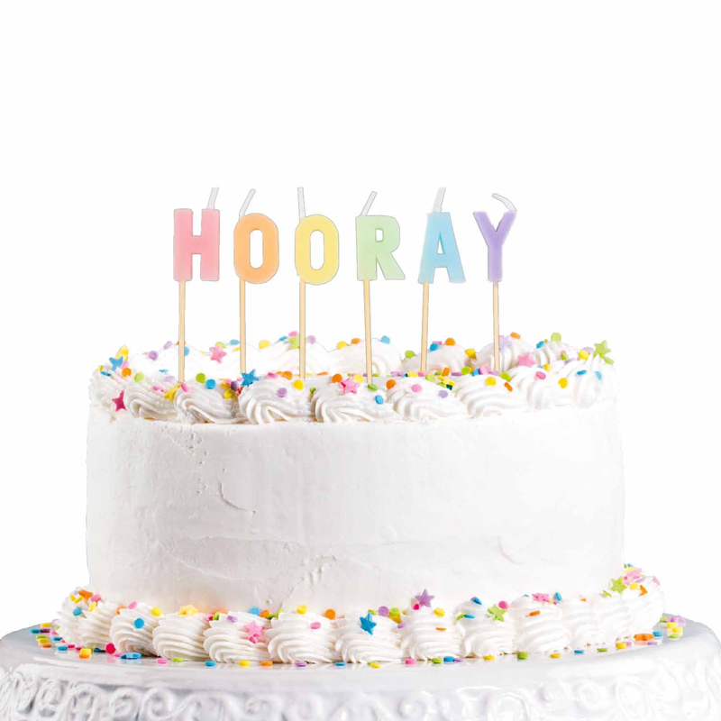 12PK HOORAY PICK CANDLE