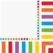 16PK RAINBOW NAPKINS