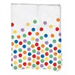 MULTICOLORED WATERDOTS REUSABLE TABLECOVER