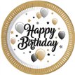8PK 23cm MILESTONE HAPPY BIRTHDAY PAPER PLATES