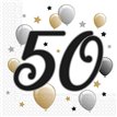 20PK MILESTONE "50" NAPKINS