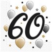 20PK MILESTONE "60" NAPKINS