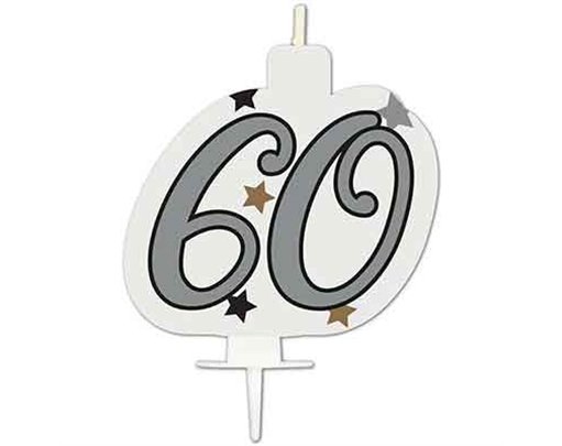 MILESTONE "60" BIRTHDAY CANDLE