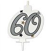 MILESTONE "60" BIRTHDAY CANDLE