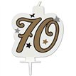 MILESTONE "70" BIRTHDAY CANDLE