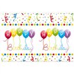 120x180cm HAPPY BIRTHDAY STREAMERS PLASTIC TABLECOVER