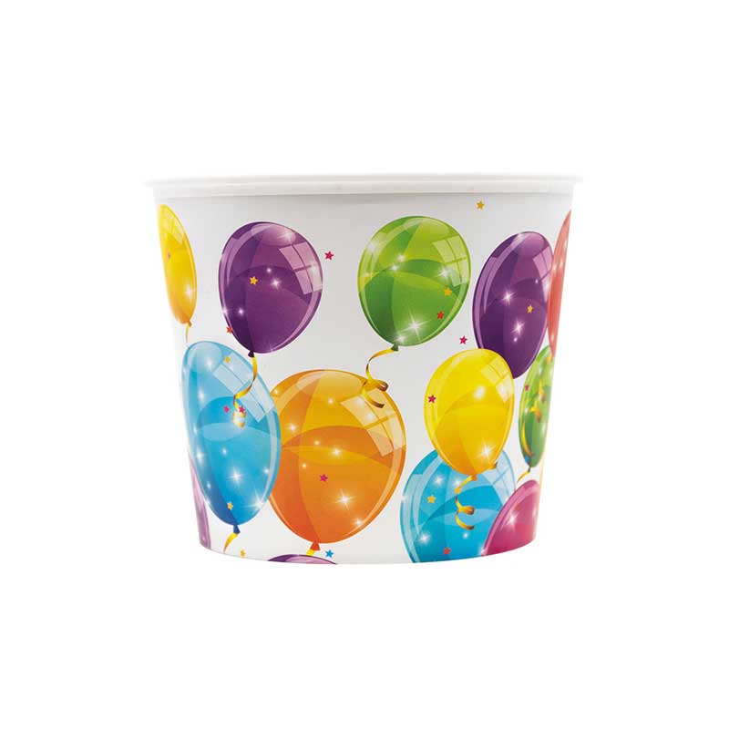 2.2l SPARKLING BALLOONS REUSABLE SNACK BUCKET