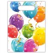 6PK SPARKLING BALLOONS PLASTIC PARTY BAGS