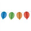 2m SPARKLING BALLOONS HONEYCOMB PAPER GARLAND