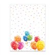 120x180cm SPARKLING BALLOONS REUSABLE TABLECOVER