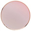 8PK ROSE GOLD & PINK OMBRE PAPER PLATES