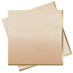 16PK GOLD & PEACH OMBRE PAPER NAPKINS