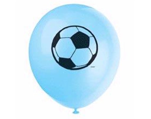 (8) 12IN 3D FOOTBALL BALLOONS