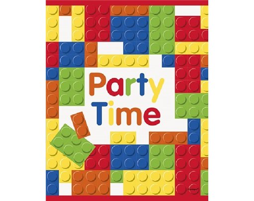 (8) BUILDING BLOCKS B/DAY LOOTBAGS