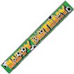 12FT 3D FOOTBALL FOIL BANNER