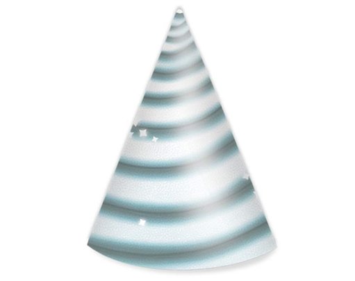 (8) UNICORN PARTY HATS