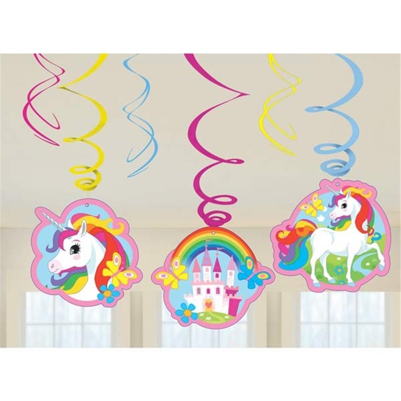 UNICORN SWIRL DECORATION