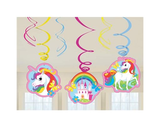 UNICORN SWIRL DECORATION