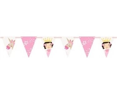 9FT PRINCESS & UNICORN FLAG BANNER