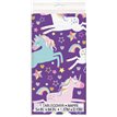 54X84IN UNICORN PLASTIC TABLE COVER