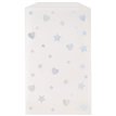 (8) IRIDESCENT HEART STAR TREAT BAG