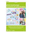 10PC FOIL UNICORN PHOTO PROP SET