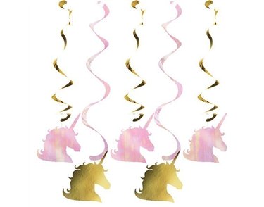 (5) ASST UNICORN SPARKLE DIZZY DANGLERS