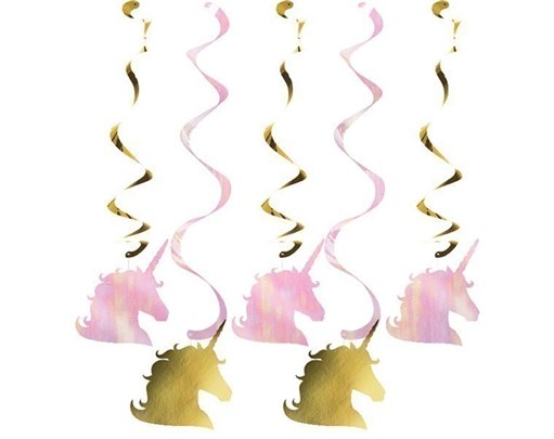 (5) ASST UNICORN SPARKLE DIZZY DANGLERS