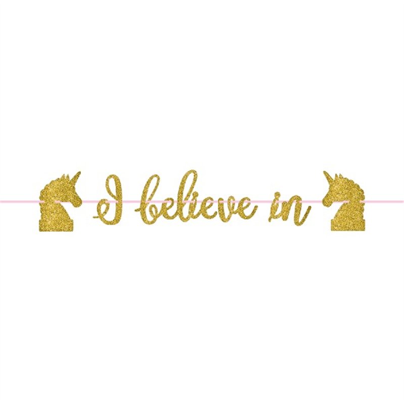 3.65M MAGICAL UNICORN JUMBO BANNER