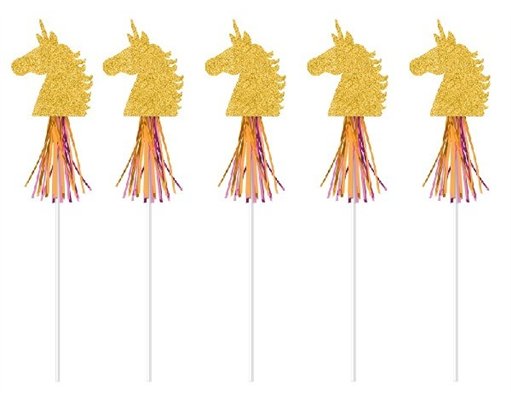 (6) MAGICAL UNICORN WANDS