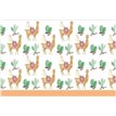 LLAMA PLASTIC TABLECOVER