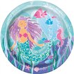 (8) 9in MERMAID PLATES