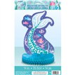 14in MERMAID HONEYCOMB CENTERPIECE