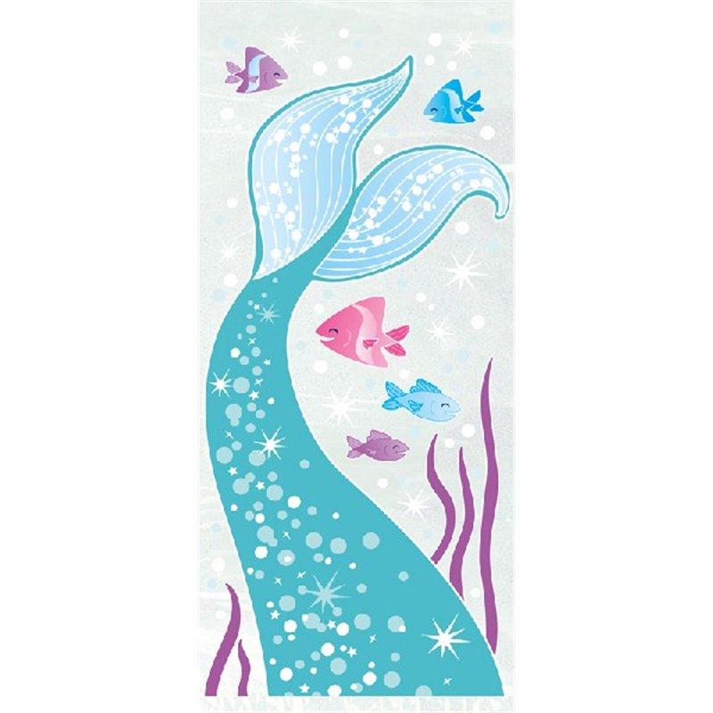 (20) MERMAID CELLOPHANE BAGS