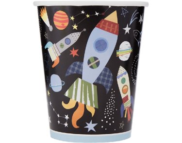 (8) 9oz OUTER SPACE CUPS